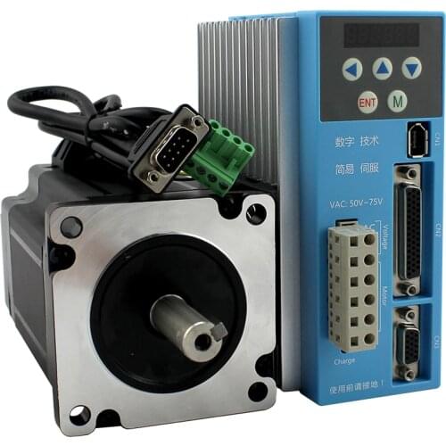 LICHUAN 10 N.m LC86H2128+LCDA808H Closed-Loop Step Drive Encoder Servo 2 Phase 50~80VAC 7.5A Nema34 Stepper Motor