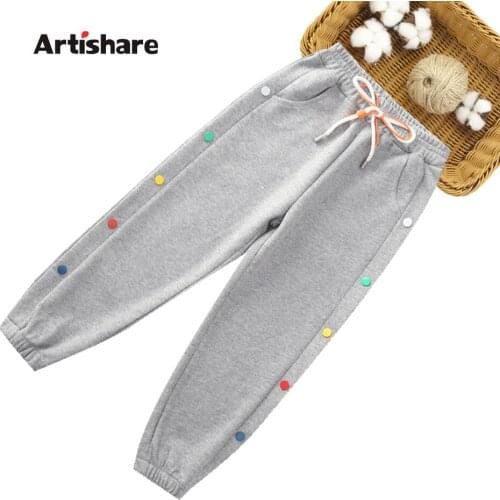 Pants For Girls Letter Pattern Girls Childrens Pants Casual Style Girls Sport Pants Spring Autumn Winter Clothes Girl 6 8 10 1