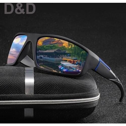 Fashion Polarized Sunglasses Men Women Brand Design Classic Square Sun Glasses Driver Shades Male Vintage Mirror Glasses UV400