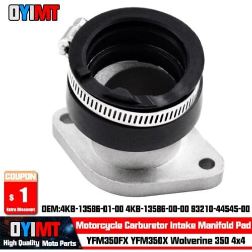 Carburetor Intake Manifold Pad For Yamaha 4KB-13586-01-00 4KB-13586-00-00 93210-44545-00 YFM350FX YFM350X Wolverine 350 4x4