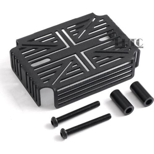 Front Rectifier Guard Cover British Flag Style Matte Black For Triumph Thruxton Bonneville SE T100 Scrambler