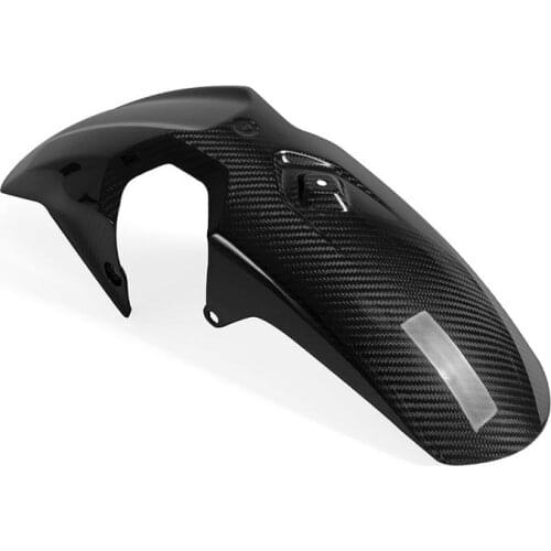 100% Real Carbon Fiber Motorcycle Front Fender Protector MudGuard Cover For Yamaha MT07 2018 2019