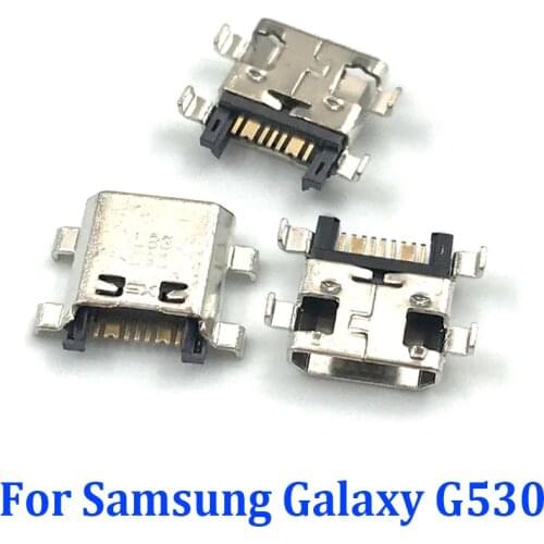 100Pcs/Lot, USB Charging Port Connector Charge Jack Socket Plug Dock For Samsung Galaxy Grand Prime G530 USB Port