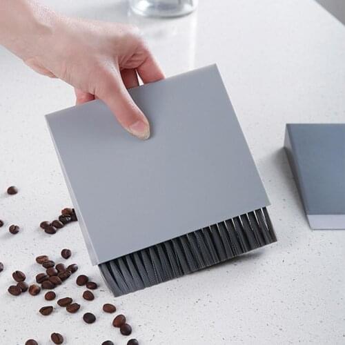 3 in 1 Broom Dustpan Set Household Soft Hair Desktop Keyboard Cleaning Brush