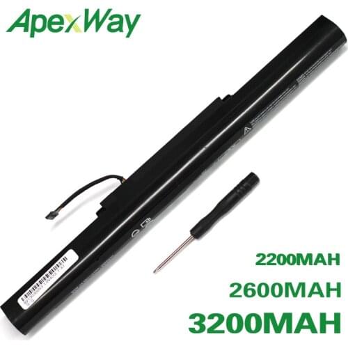 ApexWay Battery L14L4A01 L14L4E01 L14M4A01 L14M4E01 L14S4A01 L14S4E01 for Lenovo IdeaPad 500 500-15ACZ Z41 Z51 Z51-70 Z41-70