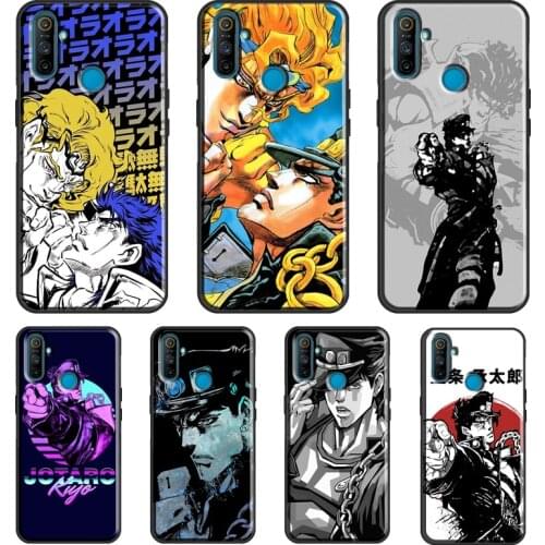 Jotaro Kujo And Dio Jojo Anime For OPPO Realme Q3 6 7 8 Pro GT Neo C21 C11 C3 Funda For OnePlus 8 Pro 9 Pro 8T 9R Case