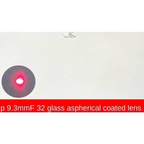 D9.3 Long Focal Length 32 Laser Module Focusing Lens Transmitting Tube Glass Aspheric Collimating Coated Optical Lens