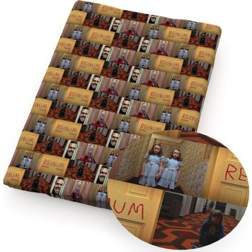 Zombie Cartoon Movie Polyester Cotton Material Patchwork Sewing Quilting Fabrics Quilt Needlework DIY Cloth,c16882