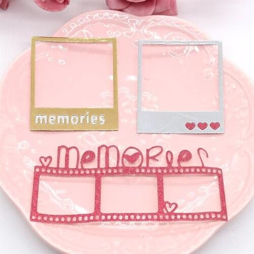 KSCRAFT Film Photo Frames Metal Cutting Dies Stencils for DIY Scrapbooking Decorative Embossing DIY Paper Cards