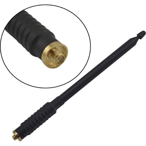 NA-766 SMA-Female 80-600MHz Dual Band Radio Telescopic Antenna for Baofeng BF-320,Kenwood TK-240 ,Puxing PX-777,WouXun KG-UVD1P