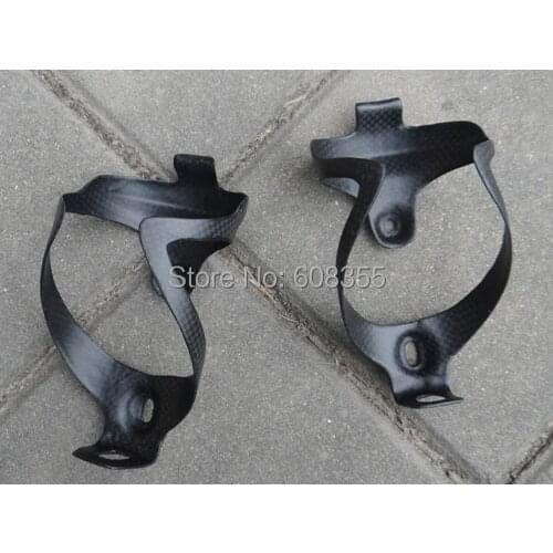 Full Carbon Matt MTB Mountain Road Cyclocross TT Bike water Bottle cage bicycle Holder for all Cycling - 2 Pcs ( 027 )