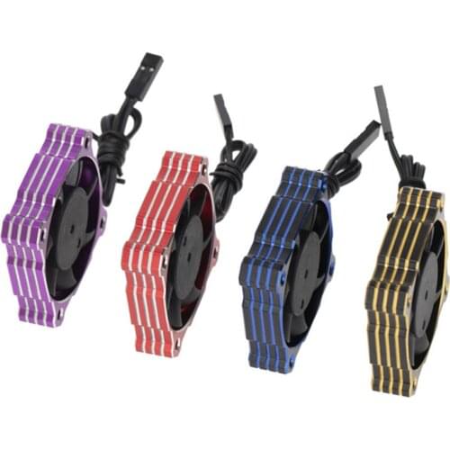 Universal 40*40mm Heat Dissipation Fan High Speed 15000RPM Motor Cooling Fan for 1/10 1/8 1/12 RC Car Parts