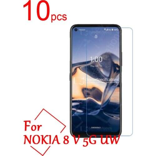 10pcs/lot Ultra Clear/Matte/Nano anti-Explosion LCD Screen Protector Film Cover For Nokia 8 V 5G UW 2 V Tella Protective Film