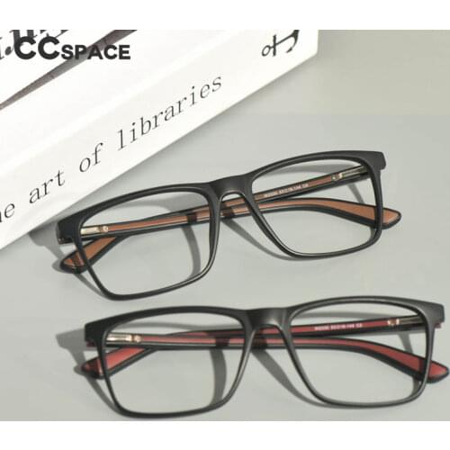 53413 TR90 Square Glasses Frames Super Light Men Women Fashion Computer Eyeglasses