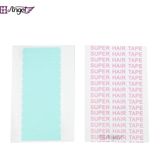60 pcs 3 months SUPER HAIR TAPE Adhesive Double Side Tape for remy human hair extension tape, tools for hair extension