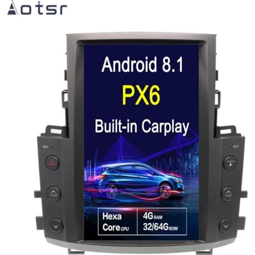 New 13.6 inch Android 8.1 New Tesla style Vertical screen Car GPS Navigation For Lexus LX 570 2007-2015 Multimedia Player