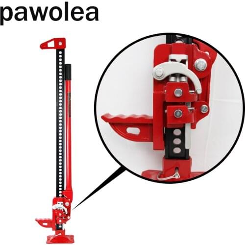 Car Jack 48 ", Farmers Jack, Monkey Climbing Pole, SUV Rescue Portable Hydraulic Jack, Three-Piece 48 "Jack Kit