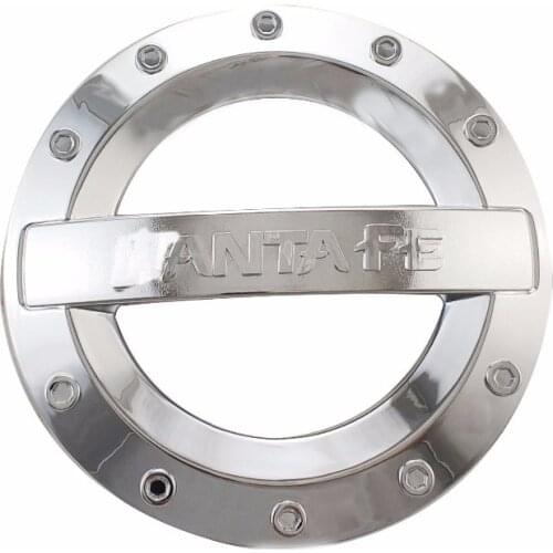 ABS Chrome plated for Hyundai Santa Fe 2006-2012 Accessories Matte Black Fuel Tank Cap Cover