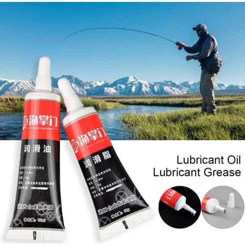 Fishing Reel Special Lubricant Oil Grease Noise Abrasion Reducing Waterproof Lubricant Oil For Drum Wheel Spinning Wheel Bearing