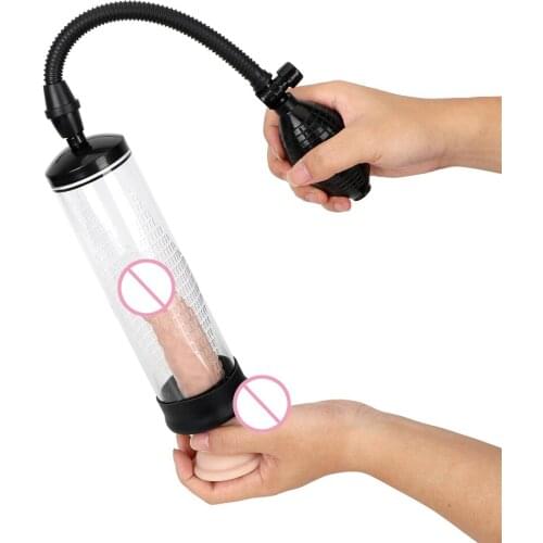 Erection Penis Pump Sex Toys For Men Vacuum Pump Penis Enlargement Male Masturbation