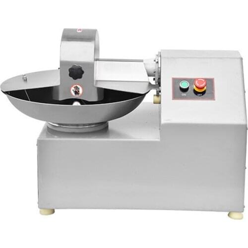 8L Capacity 120kg/h Small Commercial Continuous Meat Chopper Grinder Dicer Fruit And Vegetable Slicer Cutting Machine