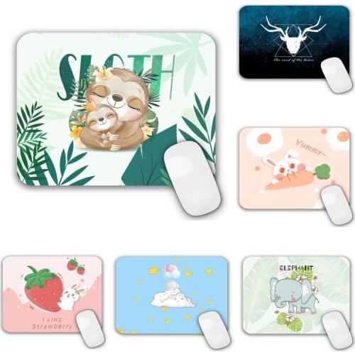 Cute animal mouse pad rubber pad suitable for gamers/office/work/world of warcraft/dota 2/overwatch/csgo