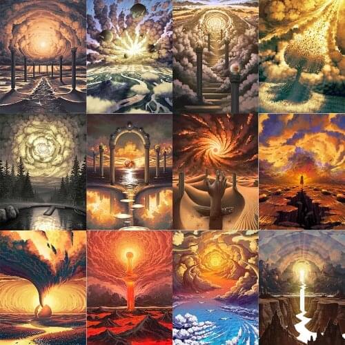 Self-adhesive Wall Sticker Wall Decor Scenery Picture Poster Wall Art Wall Painting Home Decoration Home Decor Room Decor