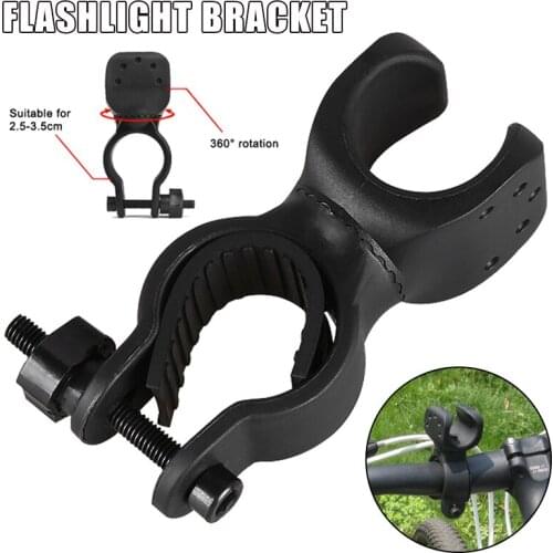Metal Detector Pin Pointer Holder Flashlight Mount Metal Detecting Accessories 360 Degree Rotating CLH@8