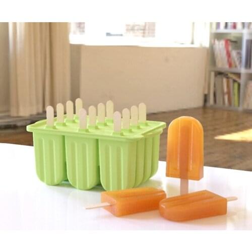 Popsicle Molds Silicone Molds Easy-Release Popsicle Maker Molds Homemade