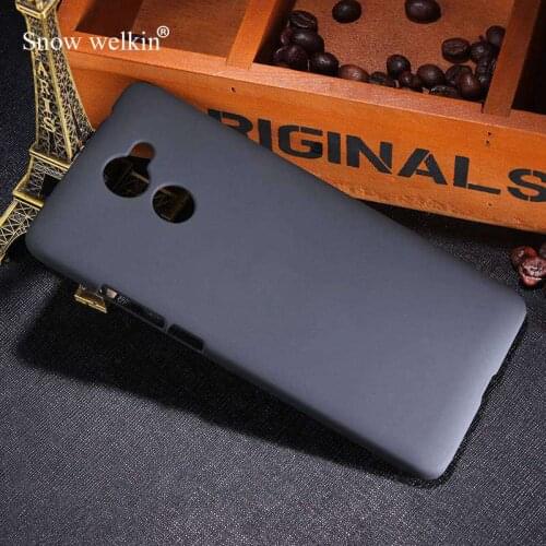 Snow Welkin For Huawei Enjoy 7 Plus Luxury Rubberized Matte Plastic Hard Case Cover For Huawei Y7 Prime 5.5inch Back Phone Cases