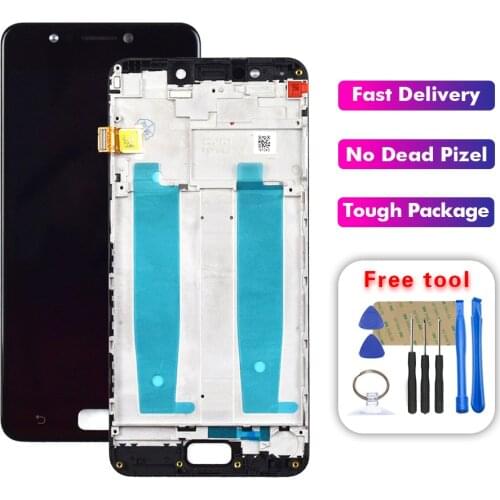 For Asus Zenfone 4 Max ZC554KL ZC520KL LCD Display Screen Touch Digitizer Assembly Free Tools Replacement