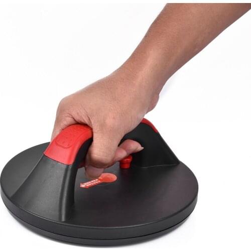 1 Pair Push-up Bracket Round 360 Degree Rotatable Grip Bracket Abdominal Device Five-point EVA Anti-skid Pad Wave Handle