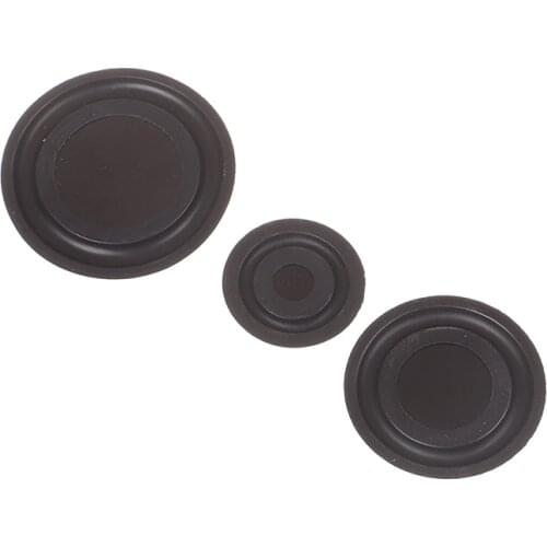 2PCS Rubber Bass Passive Radiator Speaker Woofer Vibration Membrane 30MM 40MM 50MM