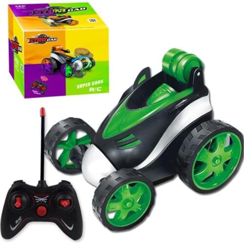 Wireless Remote Control Car 2.4G 4CH Stunt Drift Deformation Buggy Car Rock Crawler Roll Car 360 Degree Flip Kids RC Cars Toys