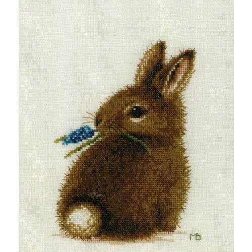 2021 Top Manufacturer Embroidery Bunny Cross Stitch Keychain Kit with 100% Cotton Flosses & Free Shipping for Wall Decor & Gifts