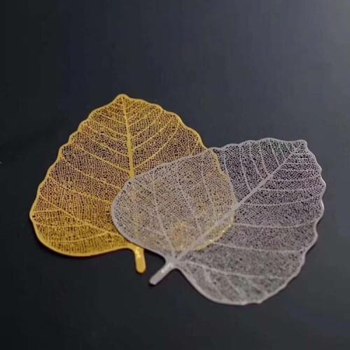 Zisha teapot. Bodhi leaf, stainless steel filter tea filter ceramic teacup accessories beautiful and generous