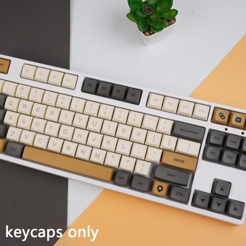 125-key Shimmer Theme Keycaps PBT Sublimation XDA Highly Customized Mechanical Keyboard Keycaps Round Keycaps MX Switch