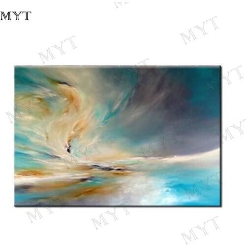 MYT Free Shipping Hot Sale High quality 100% Handpainted Wall Art Oil Painting On Canvas for Home Wall Decoration No Framed