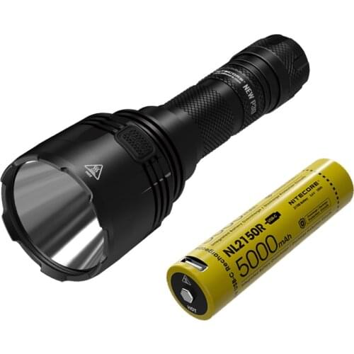 NITECORE NEW P30 Hunting Flashlight XP-L HI V3 max 1000 Lumen Long throw 618 meter Torch USB-C Rechargeable Li Battery