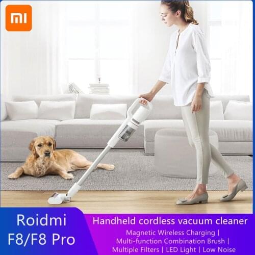 XIAOMI YOUPIN ROIDMI F8/F8 pro Portable Vacuum Cleaner for Home Carpet Car Dust Collector Cyclone Suction Handheld Vacuum