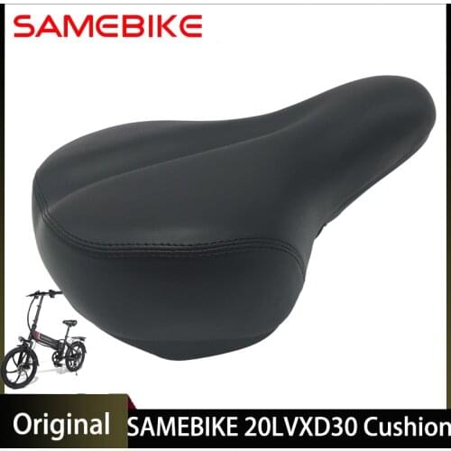 SAMEBIKE 20LVXD30 Bike Saddle Silicone Cushion PU Leather Surface Silica Filled Gel Comfortable Cycling Seat