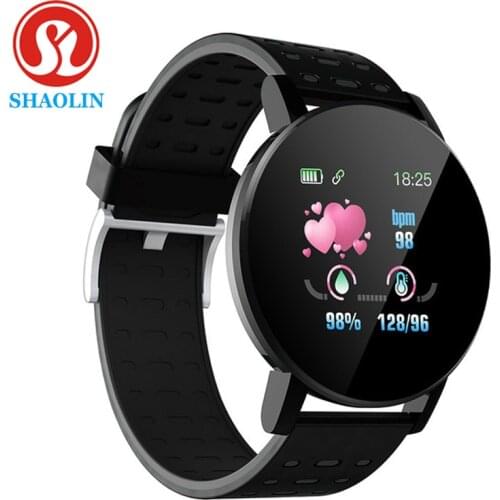 SHAOLIN Smart Bracelet Heart Rate Smart Watch Man Wristband Sports Watches Band Smartwatch Android With Alarm Clock