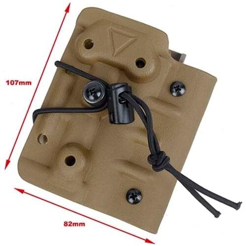 TMC Tactical New Belt Clip Mount W&T Kydex Holster for TM M870 Breacher BK/DE