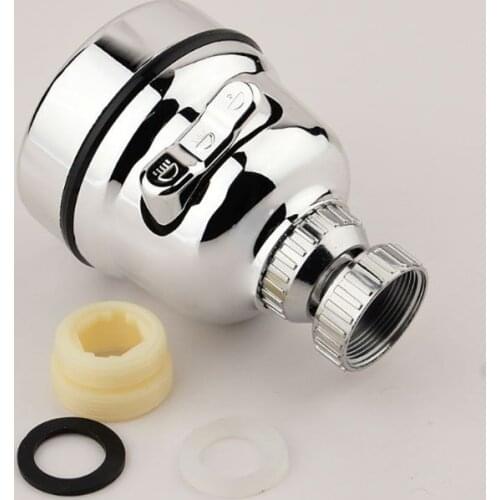 T3EC 360 Degree Rotating Faucet Movable Kitchen Tap Head Water Saving Nozzle Sprayer