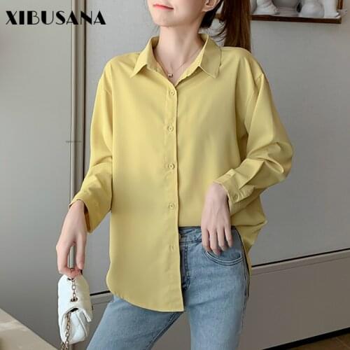 XIBUSANA Women's Big Shirts
