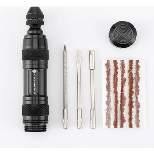 1 set Bicycle Tire Repair Tool Tubeless Tire Wheel Tire Puncture Plug Repair Kit Tire Service Tool For Bike Tire