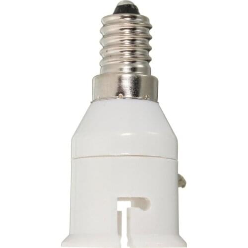 2pcs/lot 220-230V E14 To B22 Lamp Base Socket Conversion Lamp Holder Convertor Adapter LED Light Bulb Lamp Bases