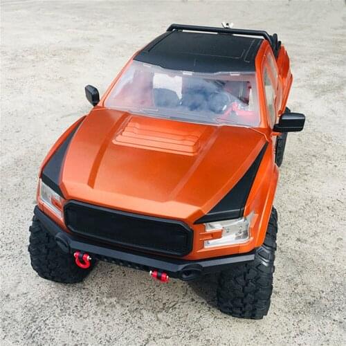 324mm wheelbase Hard ABS Car Body Shell with Bumper & Spare Tire Rack for Raptor TRAXXAS TRX4 RC Crawler Car Shell
