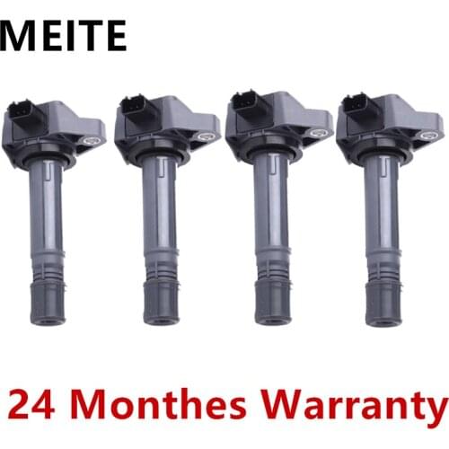 4PCS/Set Ignition System Ignition Coil Assembly For Honda Civic Accord CR-V City Step WGN Ciimo 1.8L 2.0L 099700101 30520RNAA01