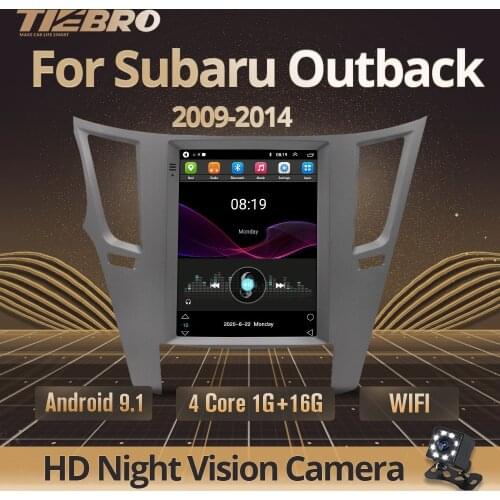 2DIN Android 9.0 Car Radio For Subaru Outback 2010-2014 Car Multimedia Video Player Navigation GPS 2 Din Dvd No 2DIN DVD Player